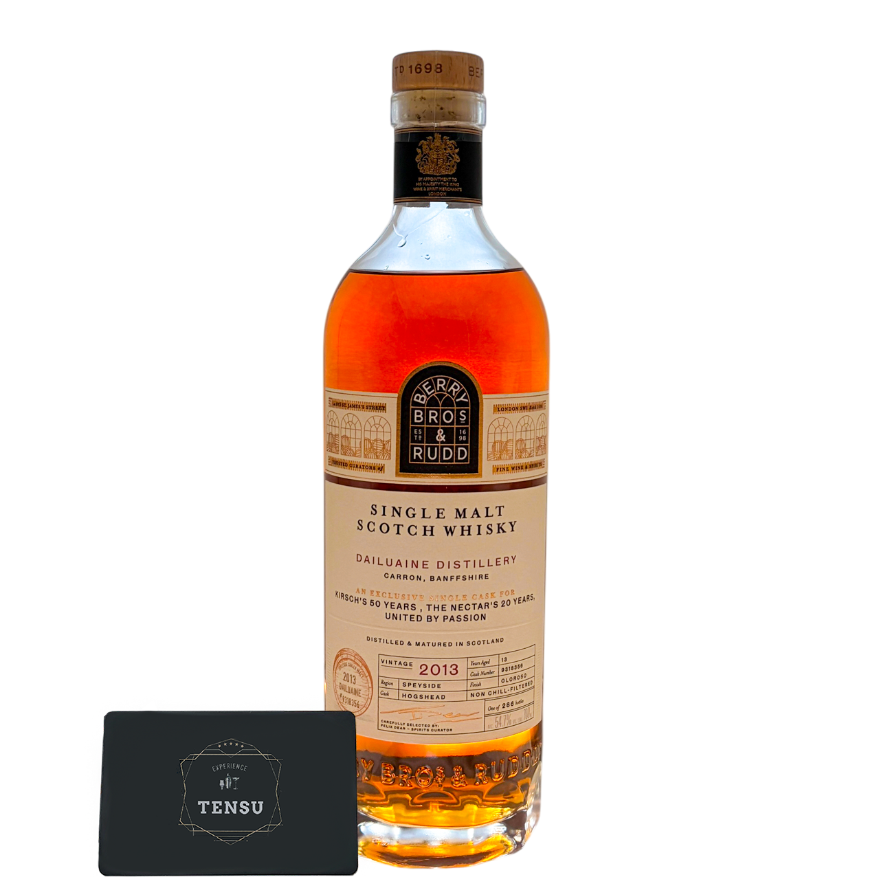 Dailuaine 13Y (2013-2026) Hogshead &amp; Oloroso Sherry Finish 54.7 United By Passion "Berry Bros &amp; Rudd"