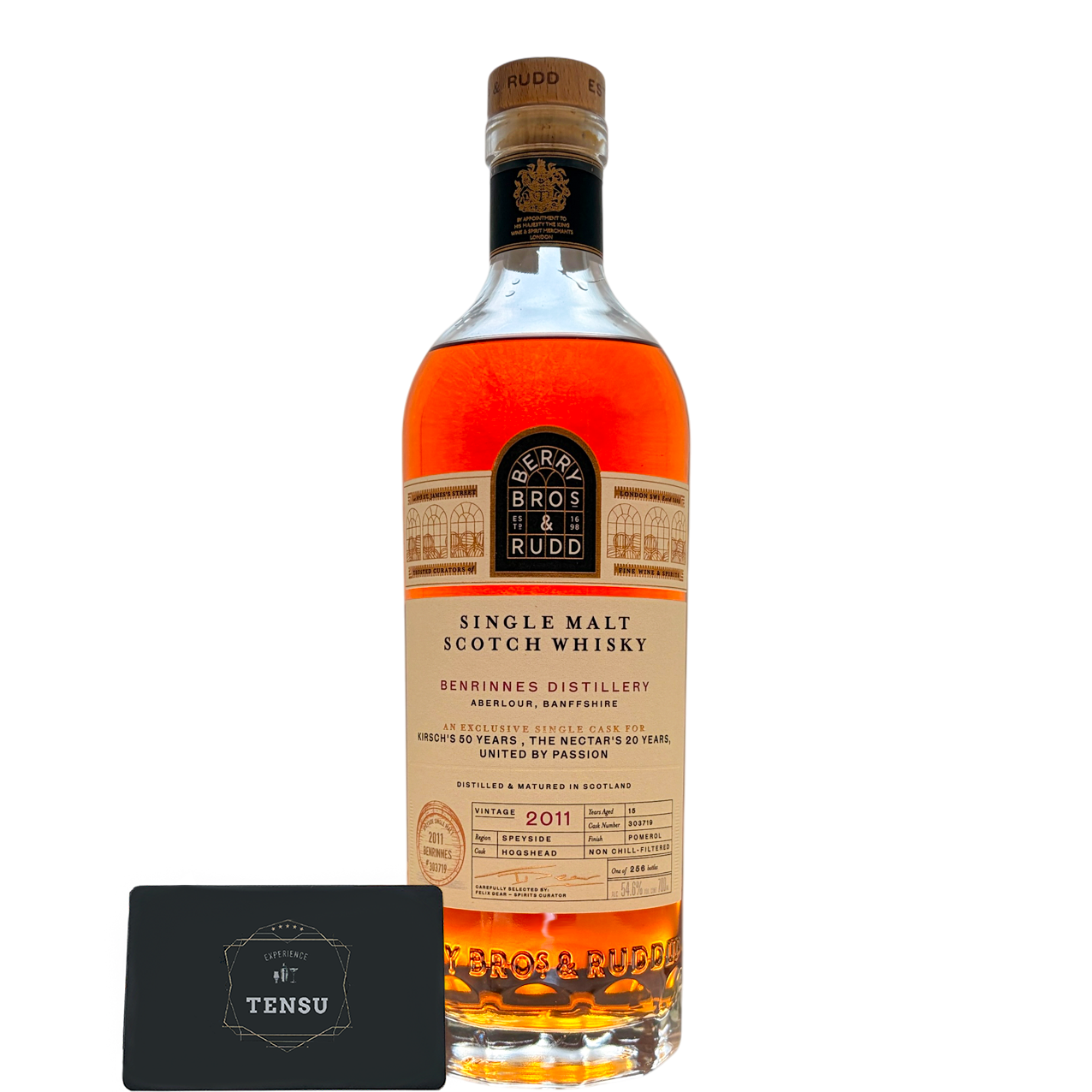 Benrinnes 15Y (2011-2026) Hogshead &amp; Pomerol Finish 54.6 United By Passion "Berry Bros &amp; Rudd"