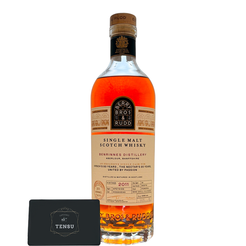 Benrinnes 15Y (2011-2026) Hogshead &amp; Pomerol Finish 54.6 United By Passion "Berry Bros &amp; Rudd"