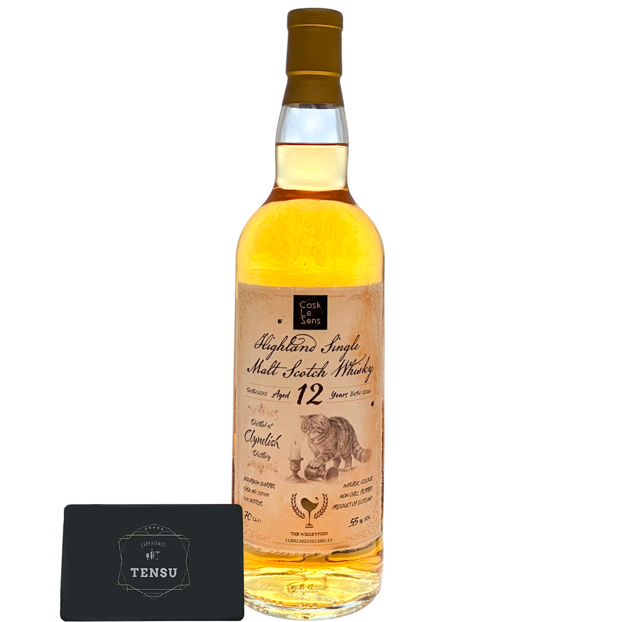 Clynelish 12Y (2013-2026) Bourbon Barrel 55.0 The Whiskyfind Taiwan Exclusive "Cask Le Sens"