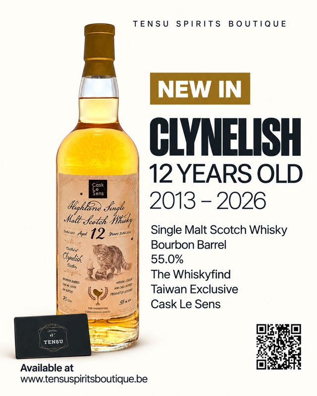 Clynelish 12Y (2013-2026) Bourbon Barrel 55.0 The Whiskyfind Taiwan Exclusive "Cask Le Sens"