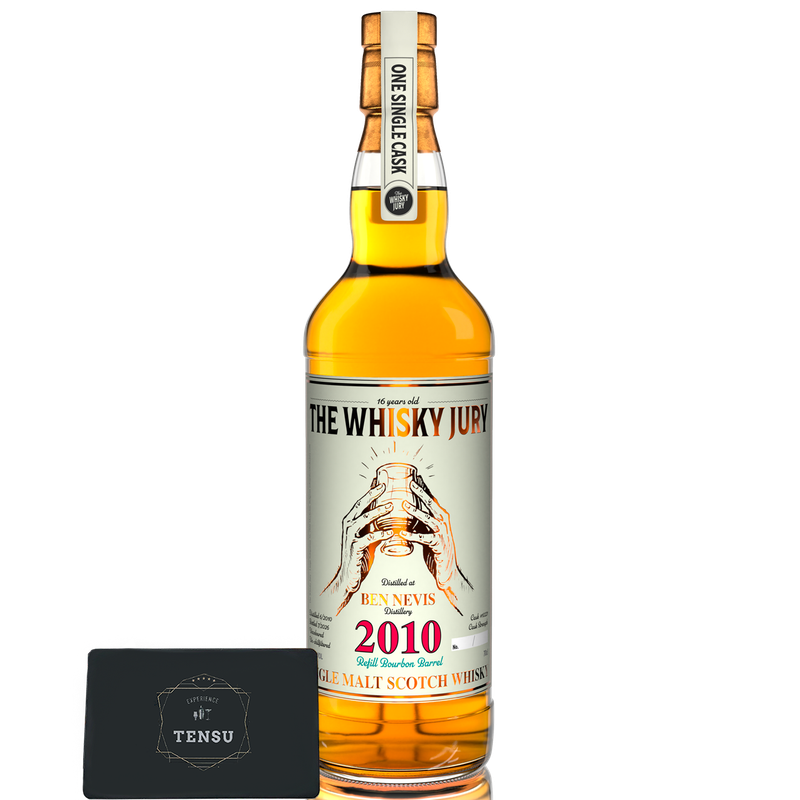 Ben Nevis 16Y (2010-2026) Refill Bourbon Barrel 49.8  "The Whisky Jury"