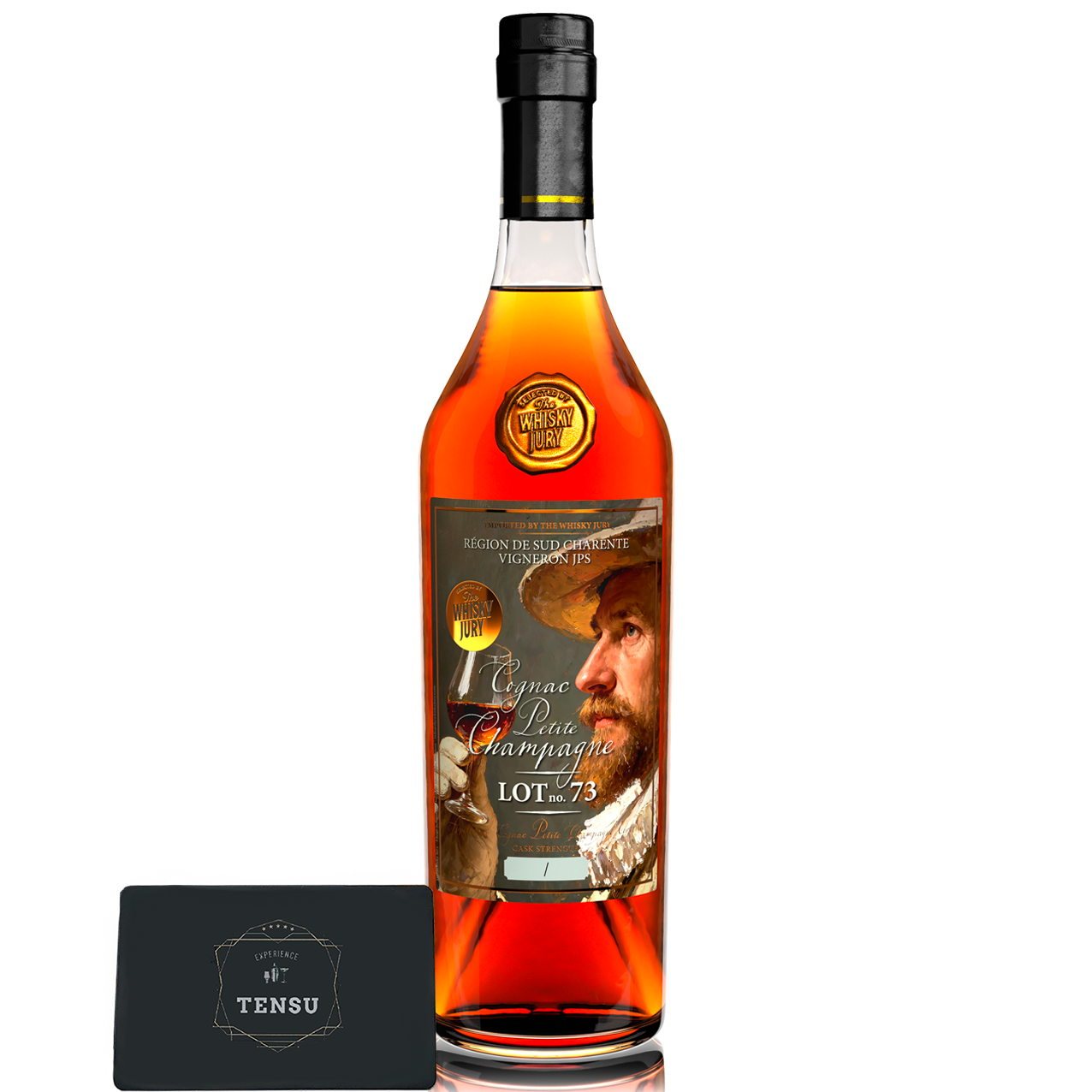 Cognac LOT 73 Petite Champagne 49.77 (1973-2026) Cask Strength "The Whisky Jury"