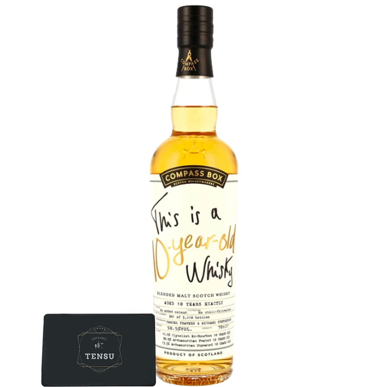 This Is A 10 Year Old Whisky (2026) 1st Fill Bourbon Barrels 50.5 "Compass Box"