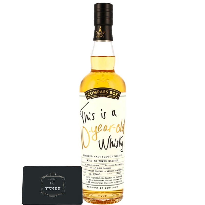 This Is A 10 Year Old Whisky (2026) 1st Fill Bourbon Barrels 50.5 "Compass Box"