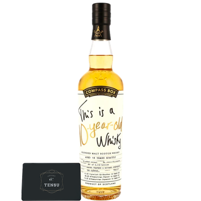 This Is A 10 Year Old Whisky (2026) 1st Fill Bourbon Barrels 50.5 "Compass Box"