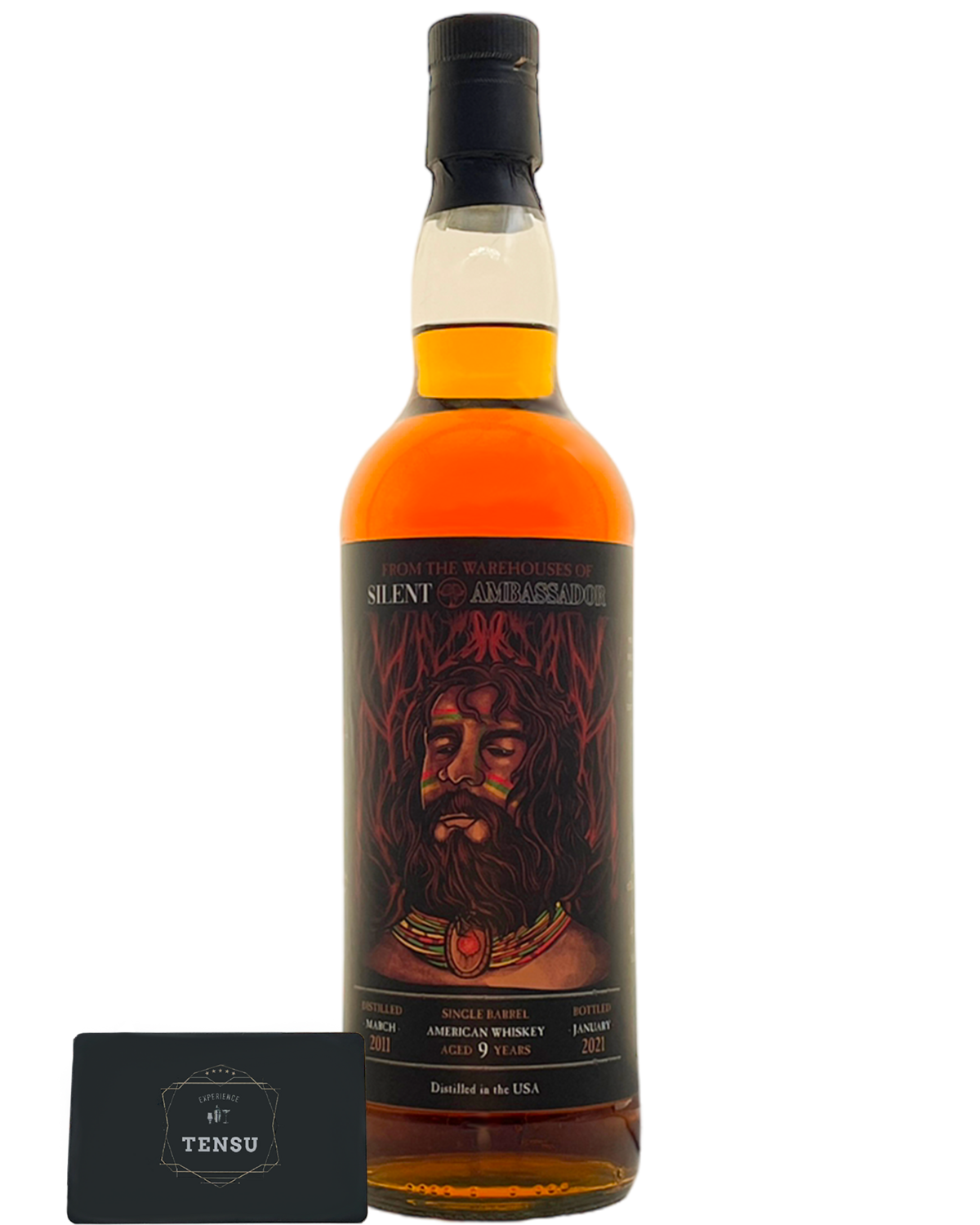 American Whiskey 9 Years Old (2011-2021) 50.8 BLC10 "Silent Ambassador" [SAMPLE 10CL]