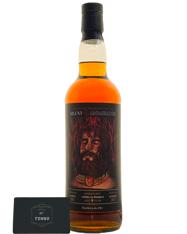 American Whiskey 9 Years Old (2011-2021) 50.8 BLC10 "Silent Ambassador" [SAMPLE 10CL]