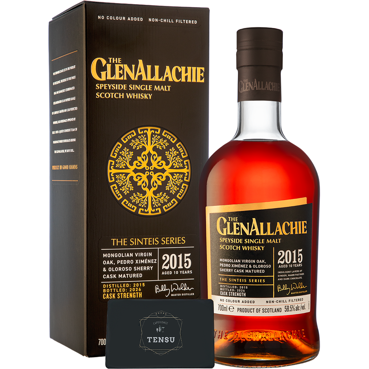 GlenAllachie 10Y Sinteis Part IV (2015-2026) Mongolian Virgin Oak, PX &amp; Oloroso Matured 58.5 TSS "OB" [SAMPLE 2CL]
