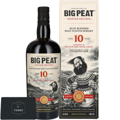 Big Peat 10Y Winter Edition 2026 - Islay Blended Malt Scotch Whisky (2026) French Red Wine Casks Finish 48.0 "Douglas Laing's"