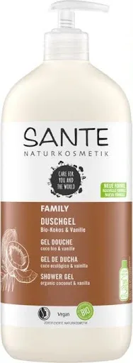 Family Duschgel eko Kokos Vanilj Sante 500ml