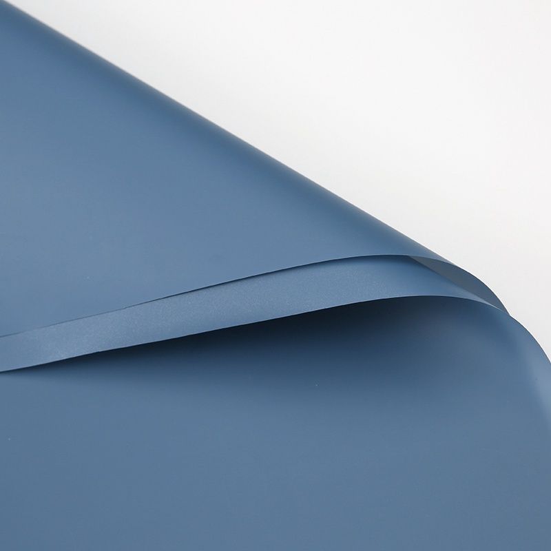 Floral Paper Foil 105 Carolina Blue