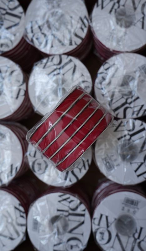 Cienkie Wstążki 012 Red X5