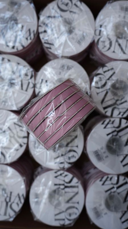 Cienkie Wstążki 167 Icy Pink X5