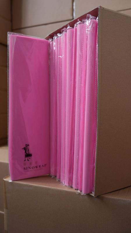 Waterproof Floristry Packaging 164 Pink 30X