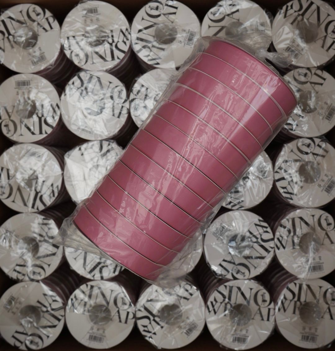 Textured Ribbon 1191 Cinnabar x12