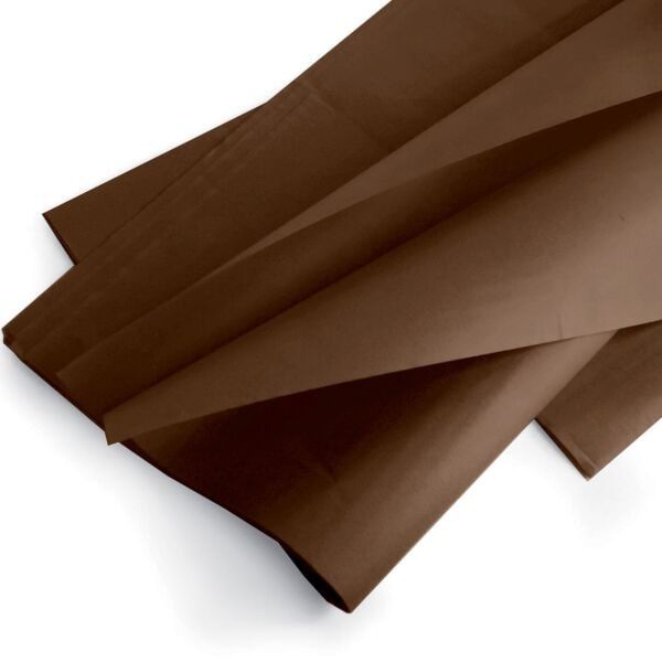 Clayrtons Colored Tissue Paper Marron (50x75 cm)