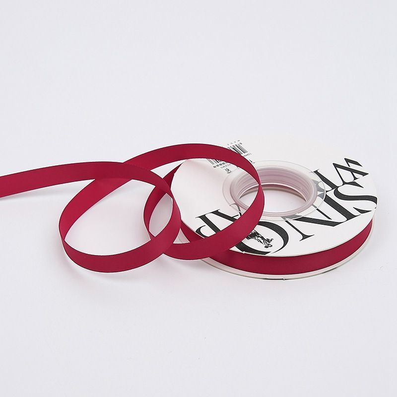 Thin Ribbons 011 Wine (1 cm x 18.2m)