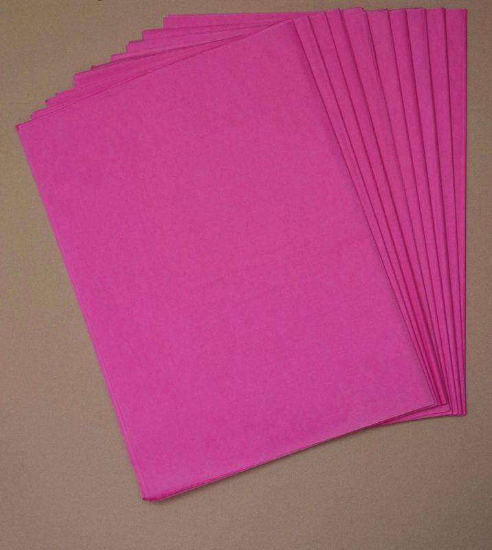 Clayrtons Cyclamen Colored Tissue Paper 10X