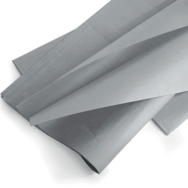 Clayrtons Colored Tissue Paper Grey (50x75 cm)