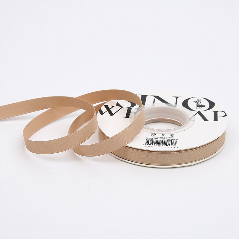 Thin Ribbons 155 Milky Tea (1 cm x 18.2m)