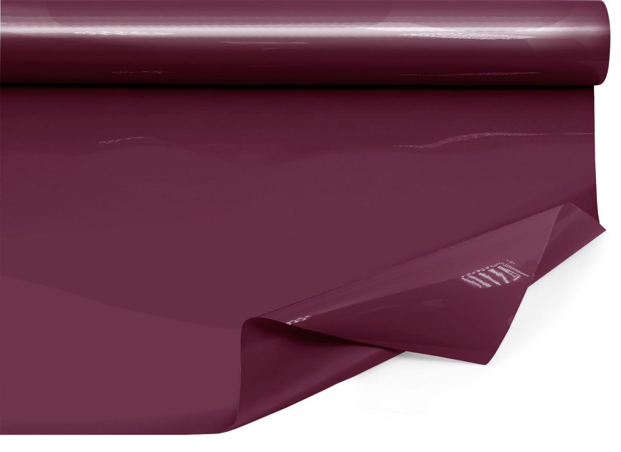 Smooth Claybrill film roll for bouquets Bordeaux (0.70 x 50 m)