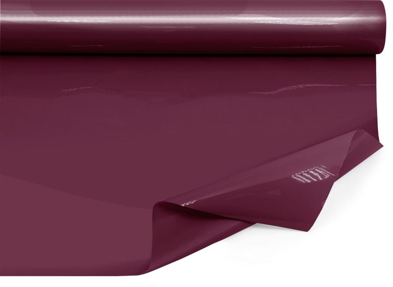 Smooth Claybrill film roll for bouquets Bordeaux (0.70 x 50 m)