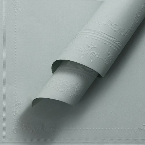 Embossed Paper 07 Green (10 ark, 53 × 53 cm)