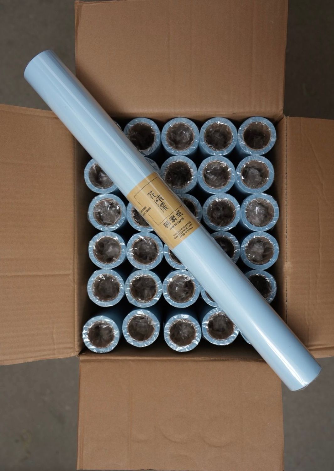 Matte Roll 135 Lt blue X30
