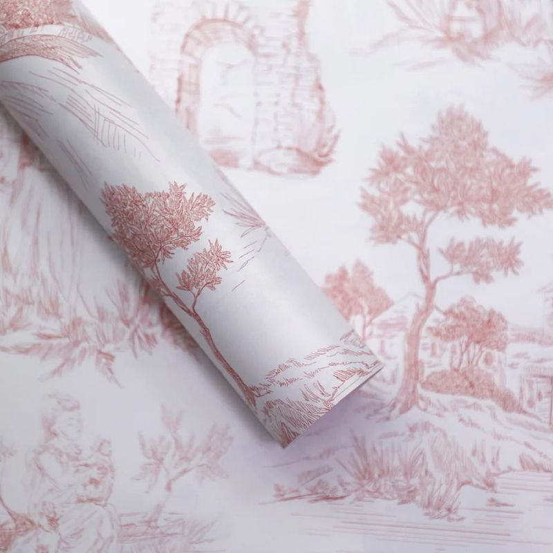 Foil with Rose Pattern (20 ark, 58 × 58 cm)