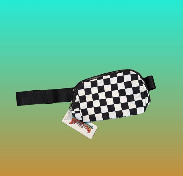 RR Checkered Fanny Pack