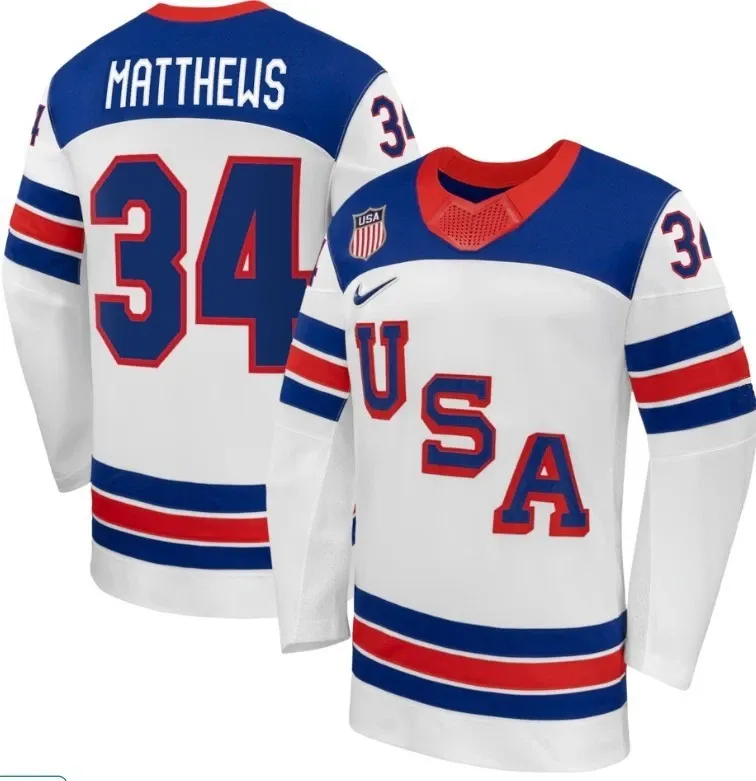 Auston Matthews White Winter Olympics 2026