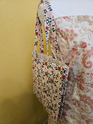 Totes - Small - Lite Pink Floral 