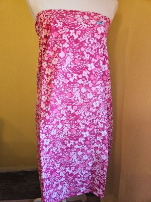 Medium -Bright Pink &amp; Light Pink Bath Wrap