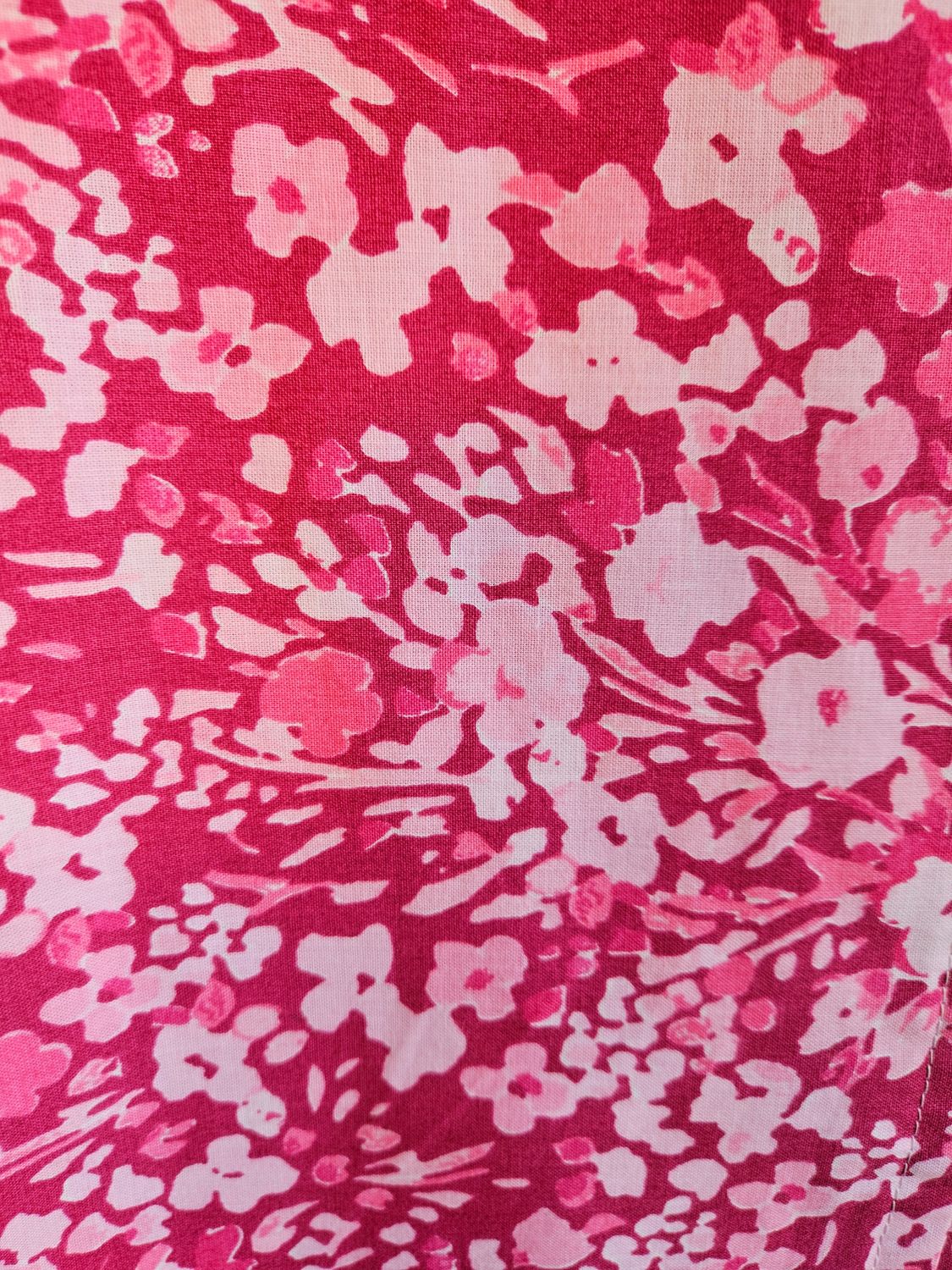 Medium -Bright Pink &amp; Light Pink Bath Wrap