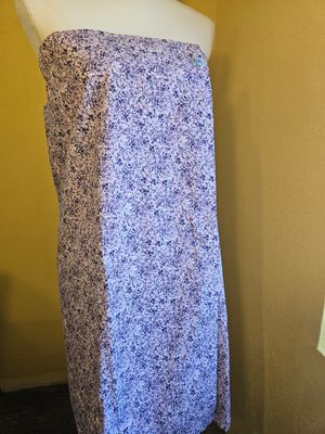 Medium -Lavender Floral Bath Wrap