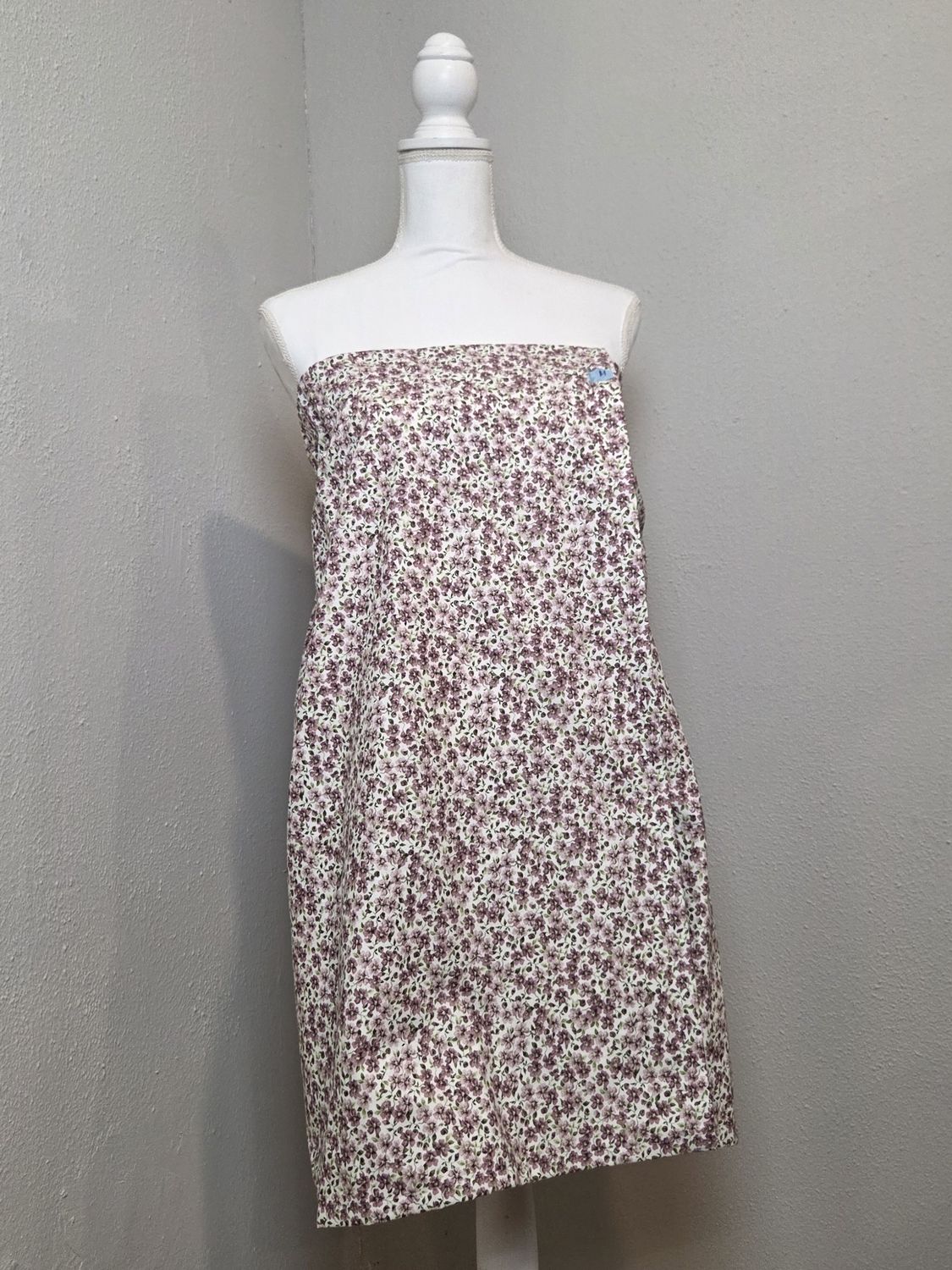 Medium -Lilac Floral Bath Wrap