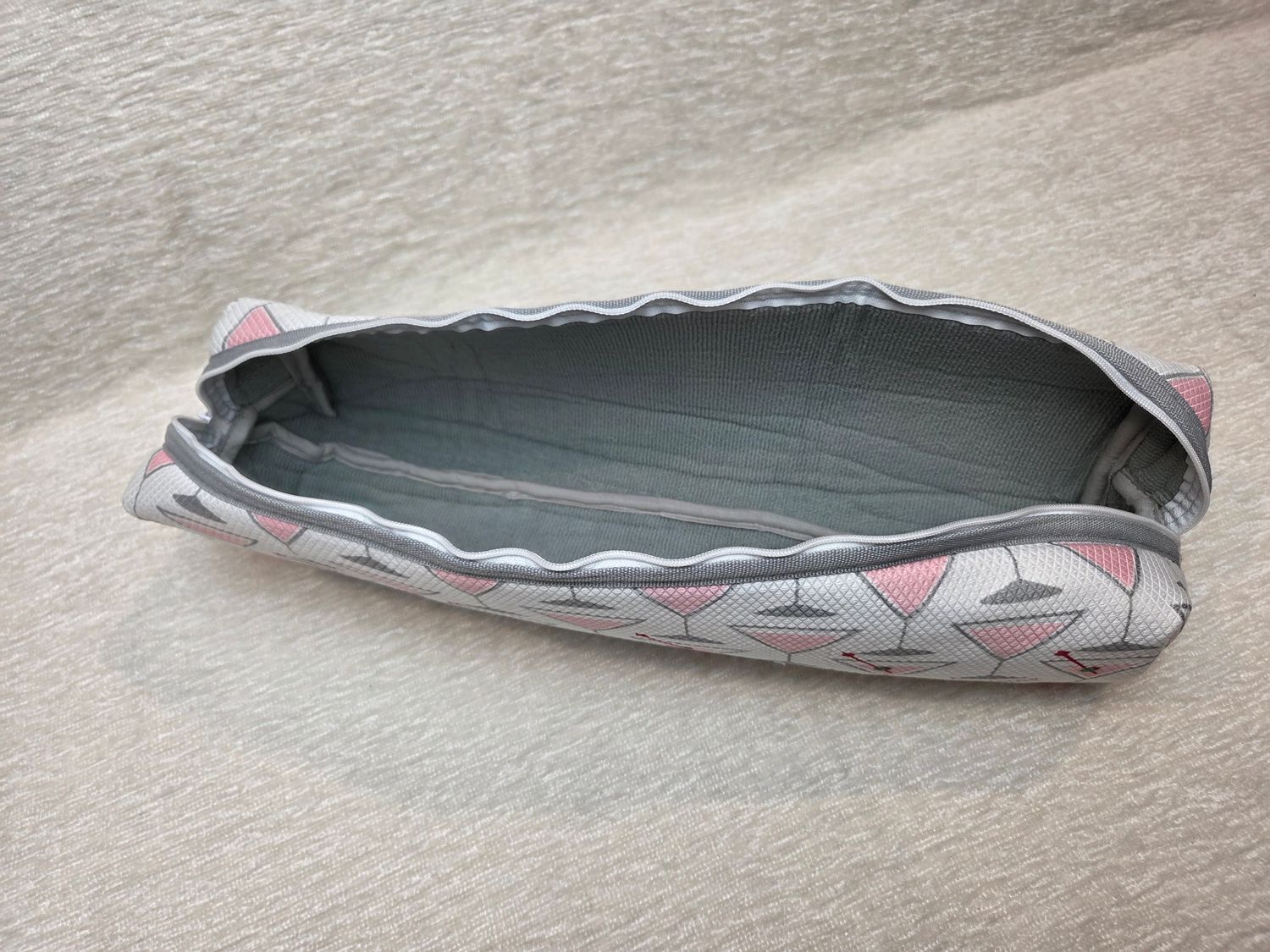 Pink Martini Long Makeup Bag