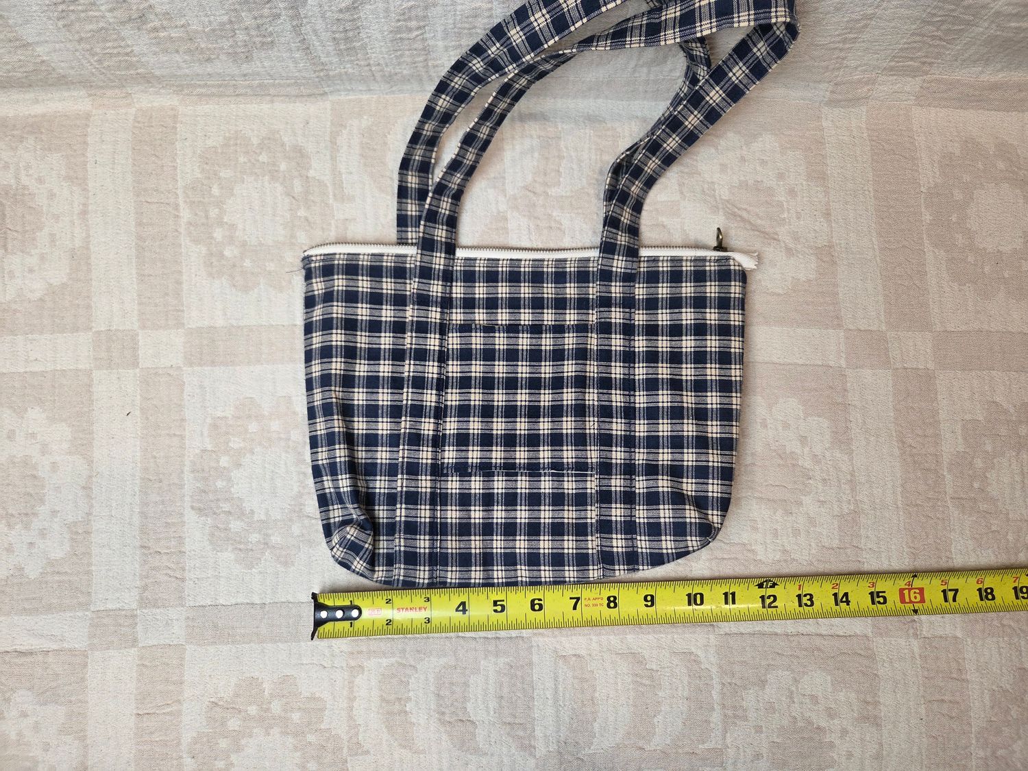 Totes - Small - Blue Plaid 