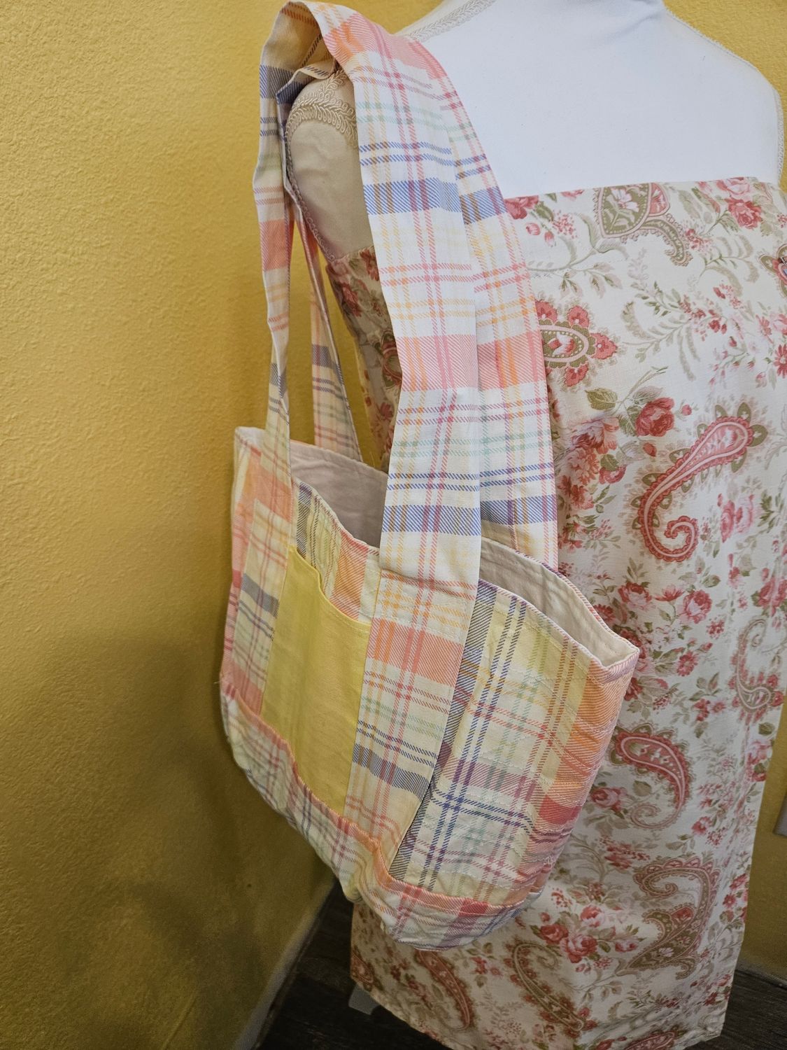 Totes - Small - Pink Plaid