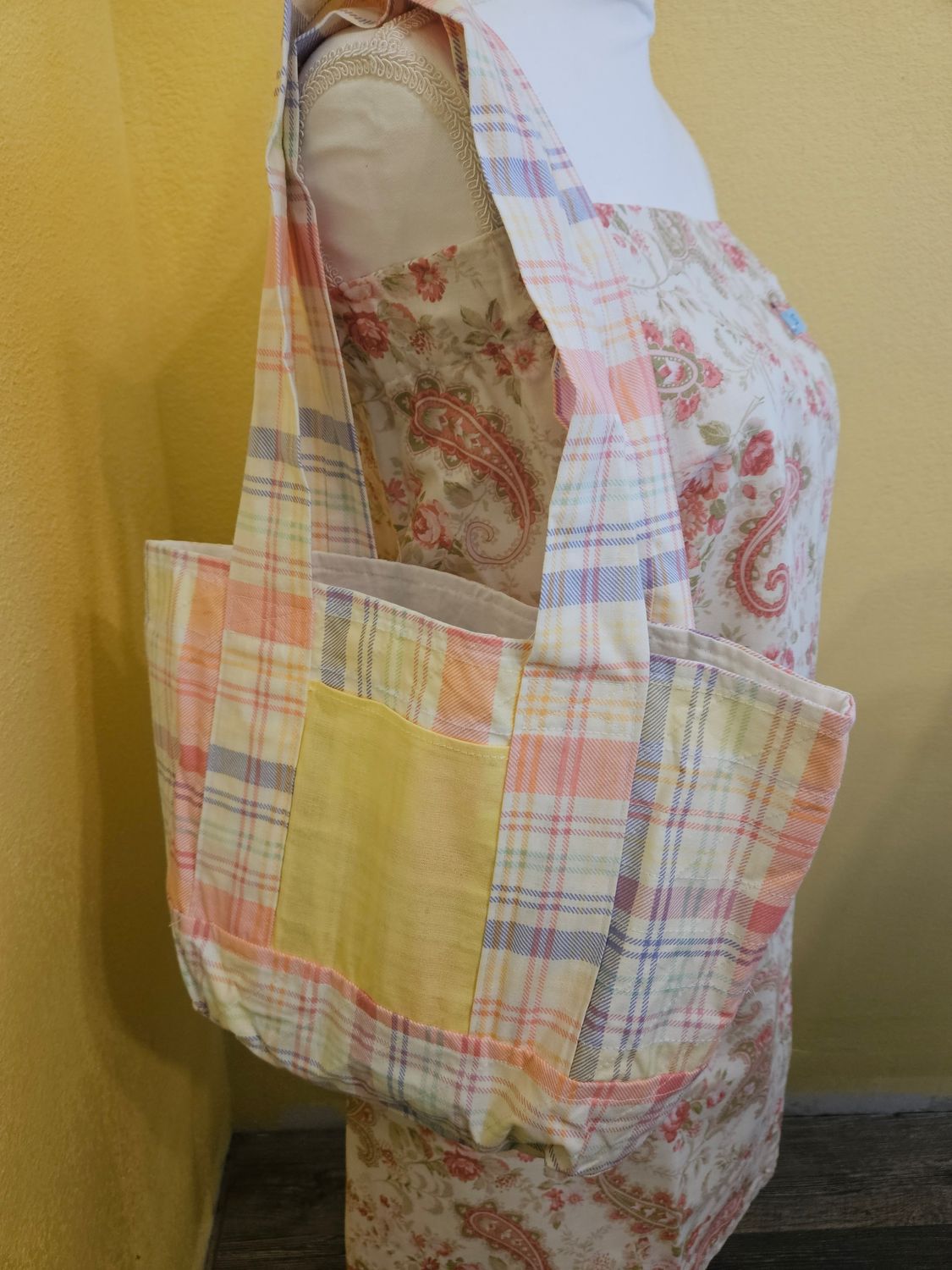 Totes - Small - Pink Plaid
