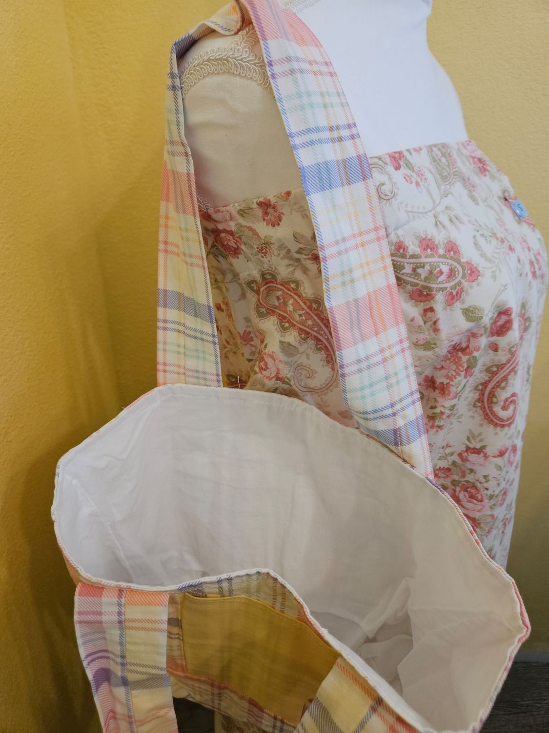 Totes - Small - Pink Plaid