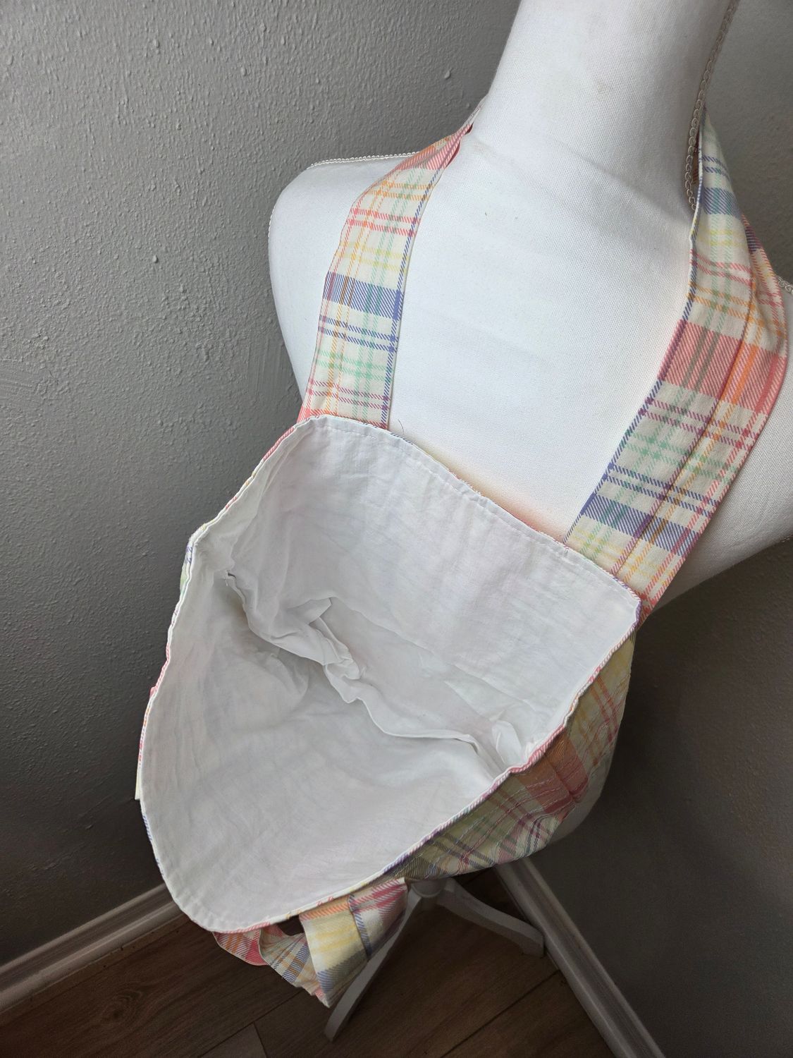 Totes - Small - Pink Plaid