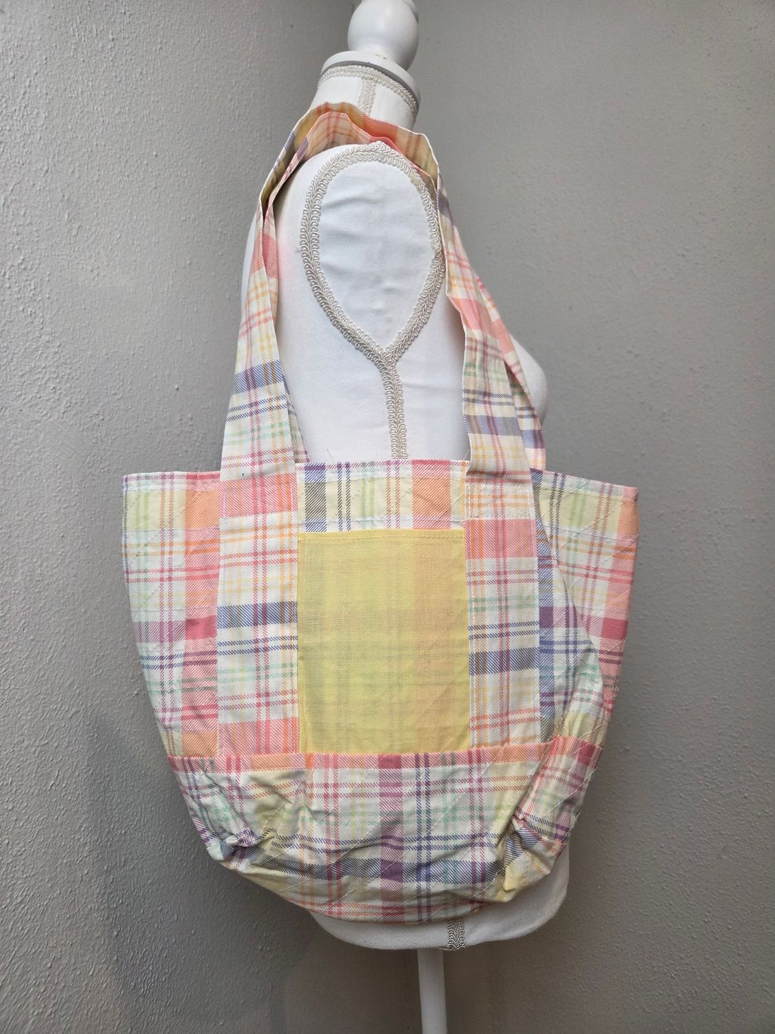 Totes - Small - Pink Plaid