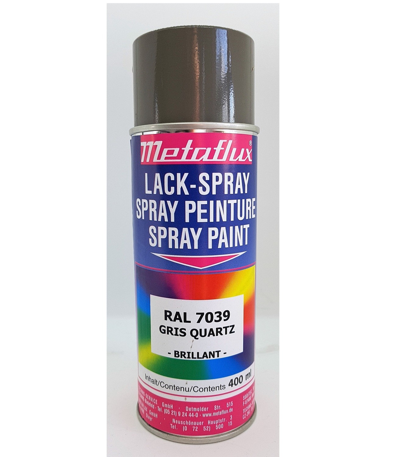 Metaflux Lak Spray RAL 7039 Quartz grijs 400 ml