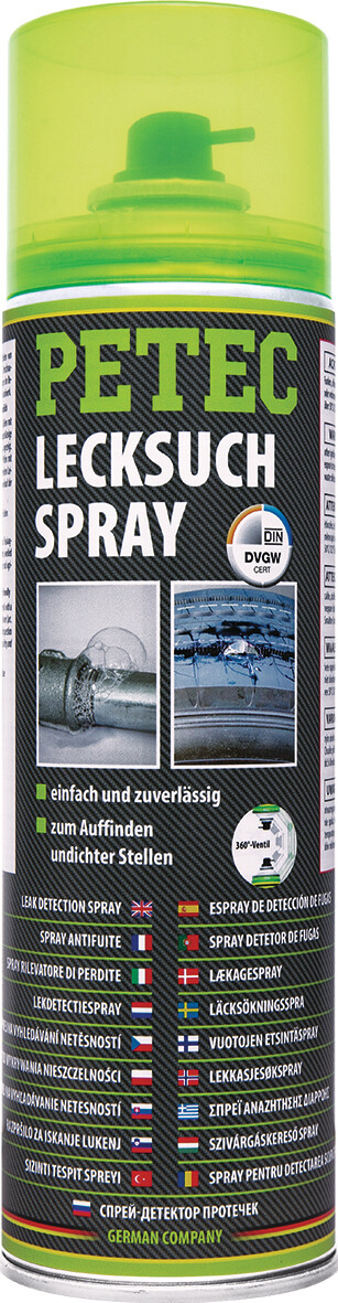Petec lekdetectie spray, inhoud: 400 ml
