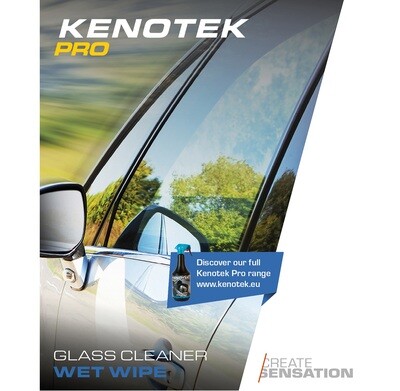 Kenotek Wet-Wipe Glass Cleaner