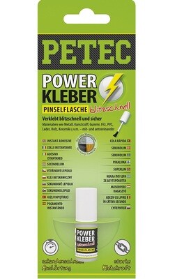 Petec secondelijm met penseel 4 gr. blister