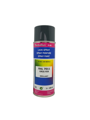 Metaflux Lak Spray RAL 7011 ijzergrijs 400 ml