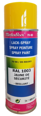 Metaflux Lak Spray RAL 1003 Signaalgeel 400 ml